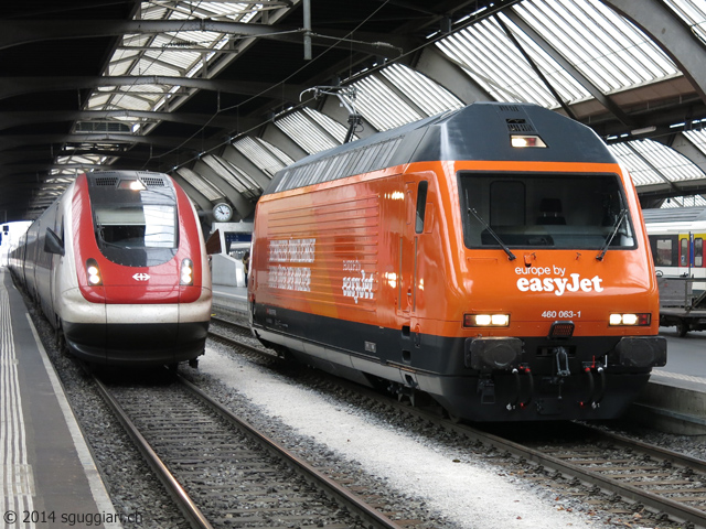 SBB Re 460 063-1 easyJet